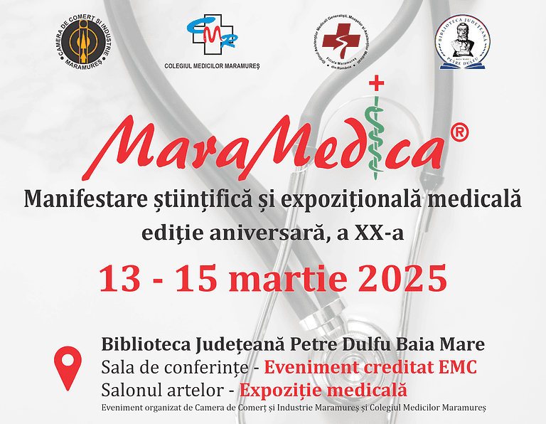 MANIFESTARE ȘTIINȚIFICĂ ȘI EXPOZIȚIONALĂ – MARAMEDICA 2025